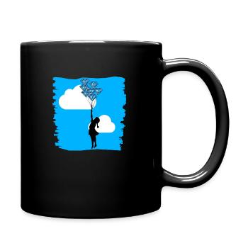 Lucy in the Sky with Diamonds - LSD - Tasse einfarbig - Schwarz - Rechts