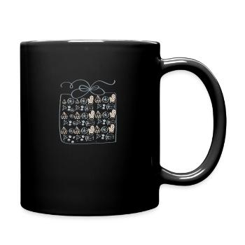 Noël - Mug uni - noir - Droite