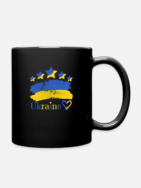 Ukraine - Mug uni - noir