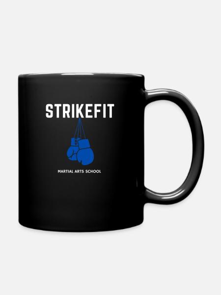 MARTIAL ARTS SCHOOL - STRIKEFIT WHITE - Tasse einfarbig - Schwarz