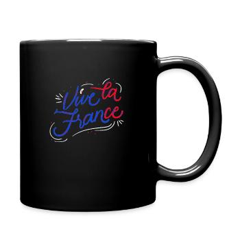Long live the France - Full Colour Mug - black - Right