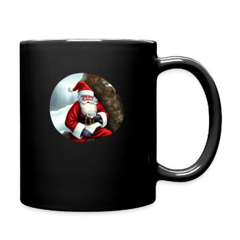 Santa Claus - Full Colour Mug - black - Right