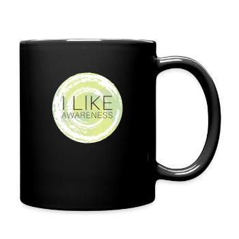 Pleine conscience, méditation & bouddhisme & méditation - Mug uni - noir - Droite