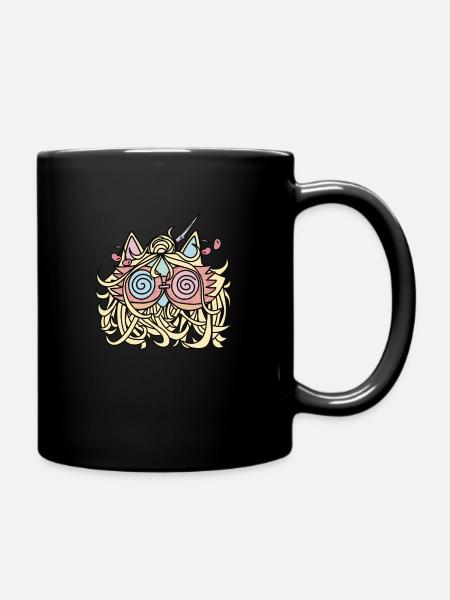 Love - Full Colour Mug - black