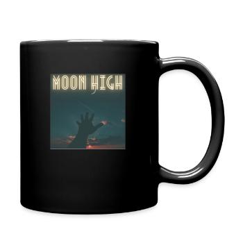 Moon - Tasse einfarbig - Schwarz - Rechts