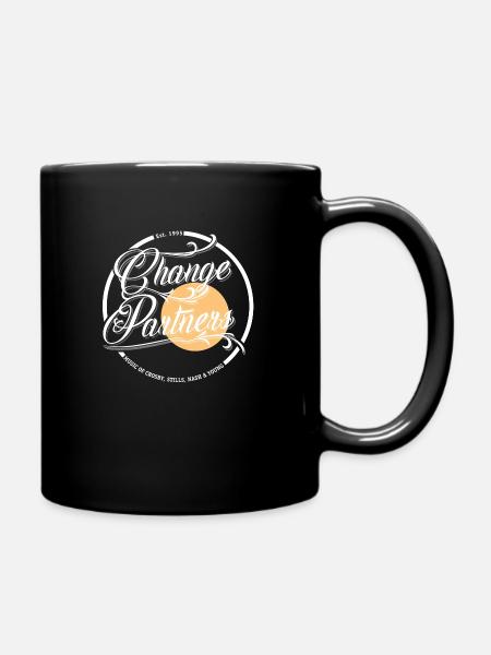 Change Partners - Tasse einfarbig - Schwarz