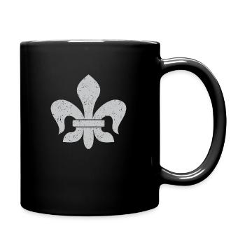 Lily / Lily Blossom - Belgian - Full Colour Mug - black - Right