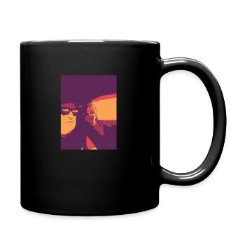 Capot de conduite - Mug uni - noir - Droite
