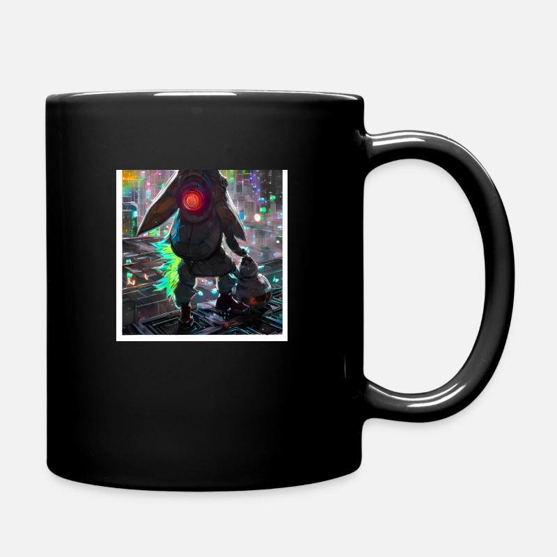 Series: distopia of christmas - Full Colour Mug - black