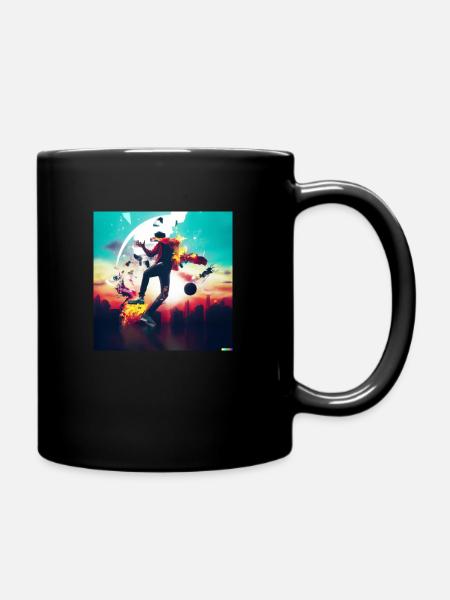 Crazy Eights - Tasse einfarbig - Schwarz