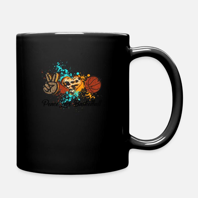 Basket-ball - Mug uni - noir