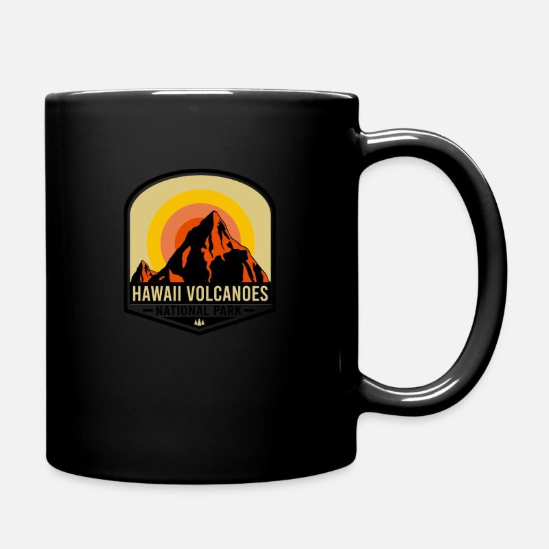 Hawaii Vulkane Nationalpark - Tasse einfarbig - Schwarz