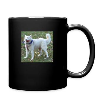 Cohen ganz weiss - Tasse einfarbig - Schwarz - Rechts