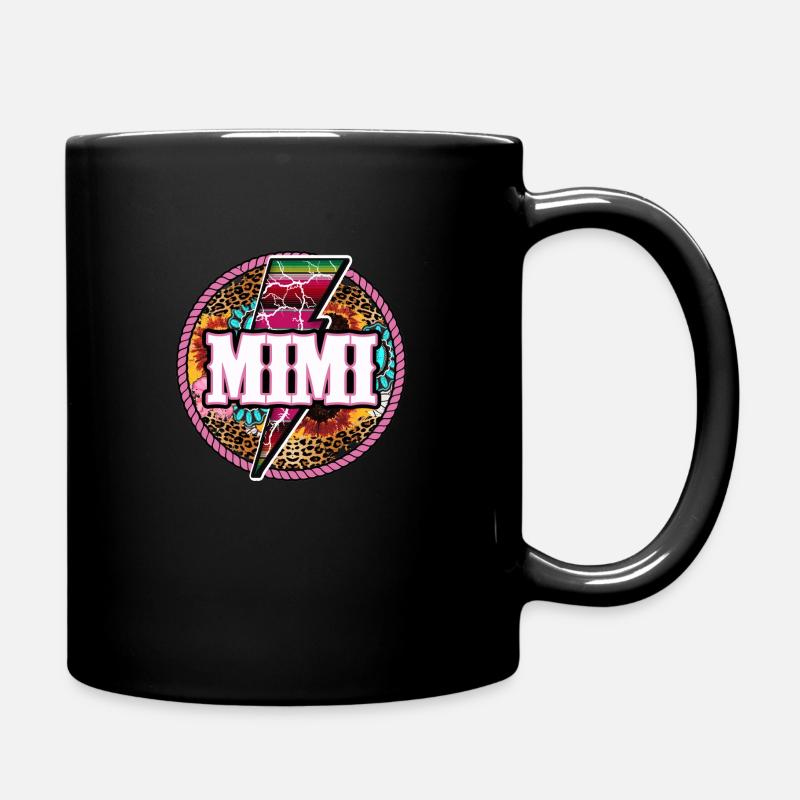 Mimi Blitz - Tasse einfarbig - Schwarz