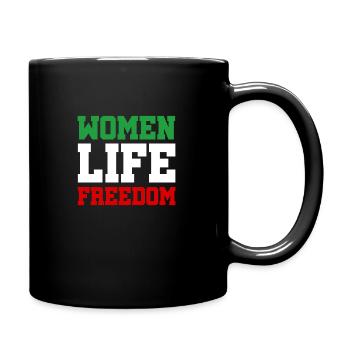Liberté de vie de femme - Iran - Mahsa Amini - Mug uni - noir - Droite