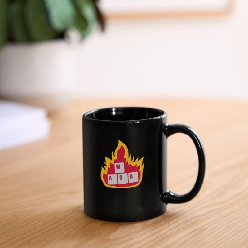 Nerd Computer WASD Clavier Mug uni