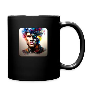 Son roulement profond - Mug uni - noir - Droite