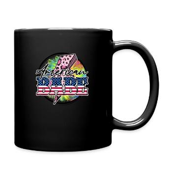 American Babe - Full Colour Mug - black - Right