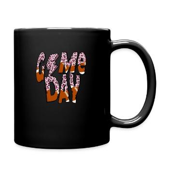 Game Day Football - Full Colour Mug - black - Right