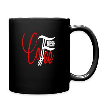 Fresh Coffee - Full Colour Mug - black - Right