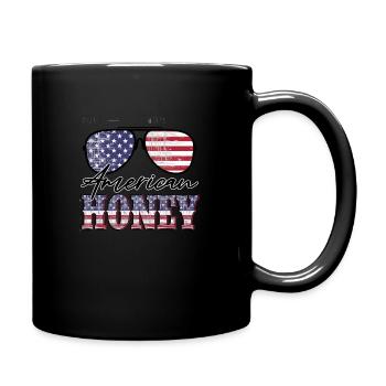 american honey - Full Colour Mug - black - Right