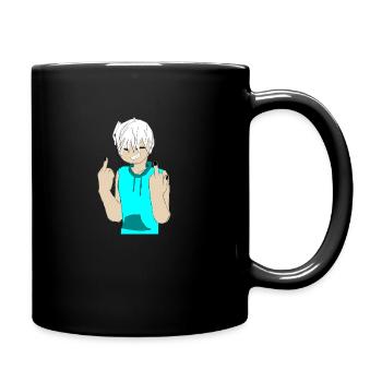 its my choise - Tasse einfarbig - Schwarz - Rechts