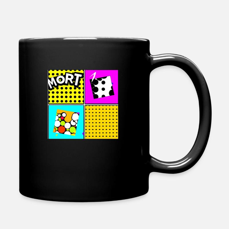 Pop art - Tasse einfarbig - Schwarz