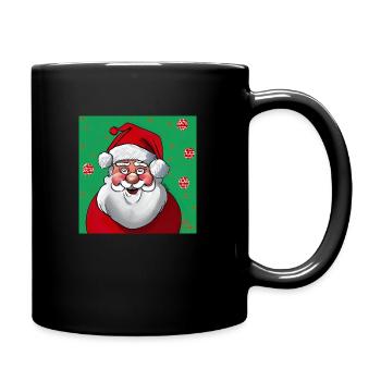 Père Noël - Mug uni - noir - Droite