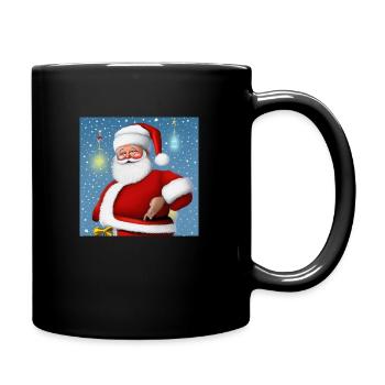 Père Noël - Mug uni - noir - Droite