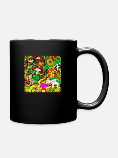 Plantes et animaux - Mug uni - noir