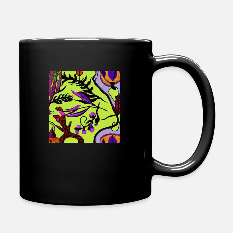 Plantes et animaux - Mug uni - noir