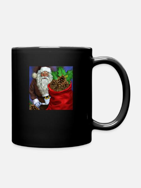 Père Noël - Mug uni - noir