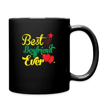 Best Boyfriend Ever - Full Colour Mug - black - Right