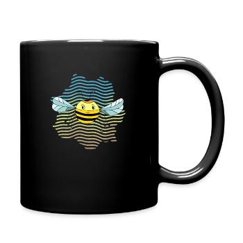Insekt - Tasse einfarbig - Schwarz - Rechts