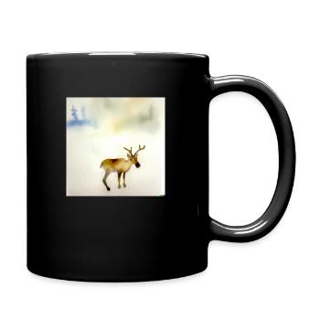 Rennes solitaires - Mug uni - noir - Droite