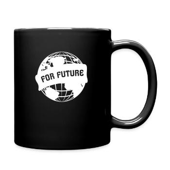 For Future - Tasse einfarbig - Schwarz - Rechts
