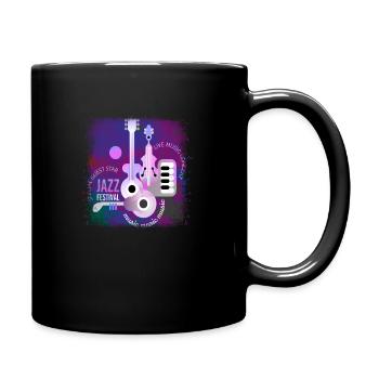 Musique rétro heavy metal Hard Rock Punk vinyle pop - Mug uni - noir - Droite