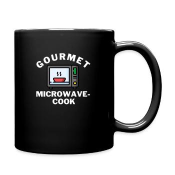 Gourmet microwave-cook - Tasse einfarbig - Schwarz - Rechts