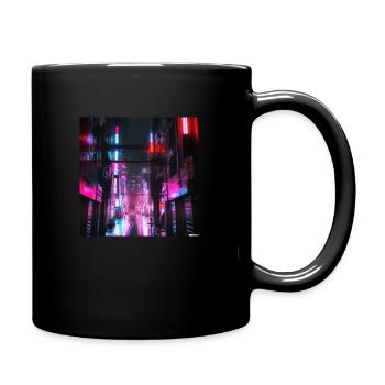 cybertokyo 2.0 - Tasse einfarbig - Schwarz - Rechts