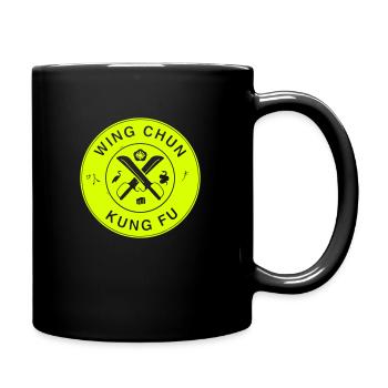 Wing Chun Kung Fu - Tasse einfarbig - Schwarz - Rechts