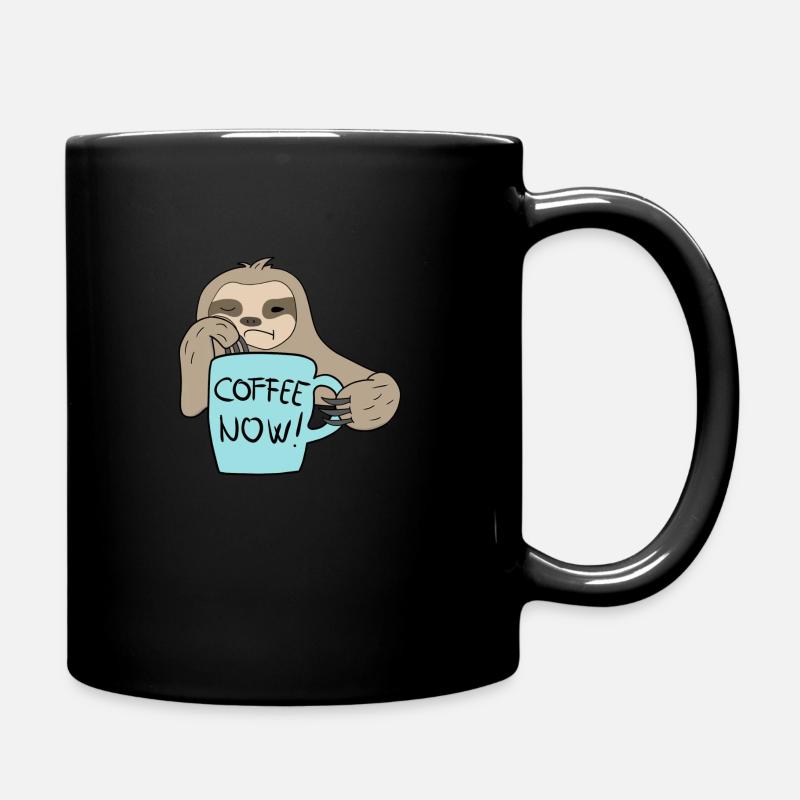 Café maintenant - Mug uni - noir