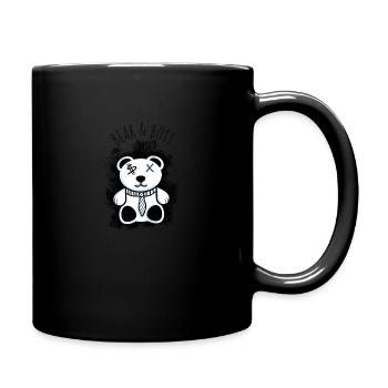 Bear and boss - Full Colour Mug - black - Right