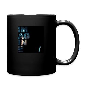 Imagine - Full Colour Mug - black - Right