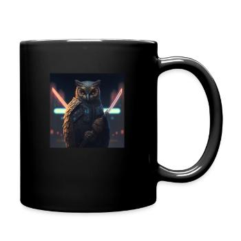 Oile mit kartana bewaffnet - Tasse einfarbig - Schwarz - Rechts