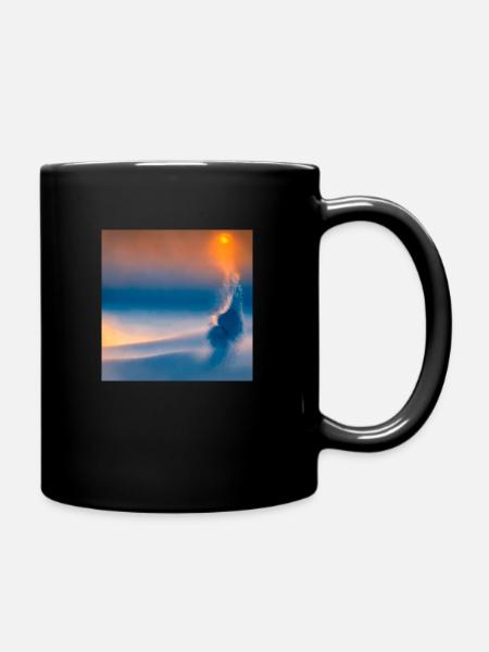 eclipse misty flow abstract tenderness - Tasse einfarbig - Schwarz