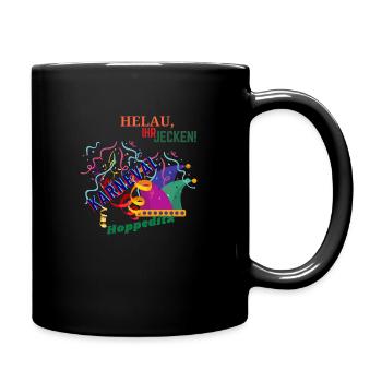 Funkemarichen - Tasse einfarbig - Schwarz - Rechts