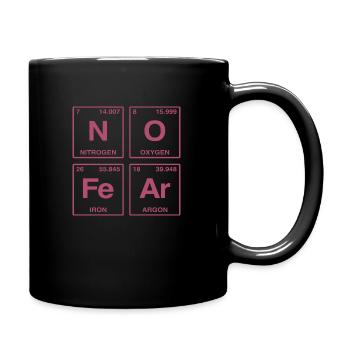 NO FEAR - with elements of the perdiode system - Full Colour Mug - black - Right