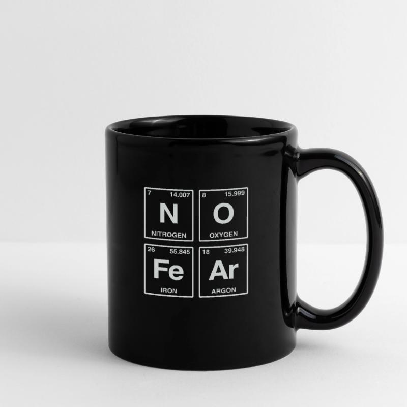 NO FEAR - avec des éléments du système de perdiode Mug uni