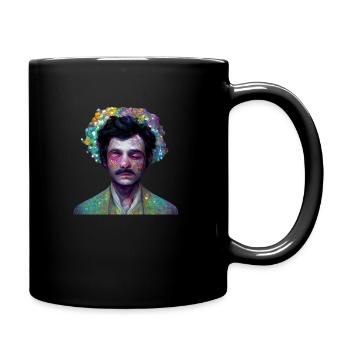 Dude - Tasse einfarbig - Schwarz - Rechts