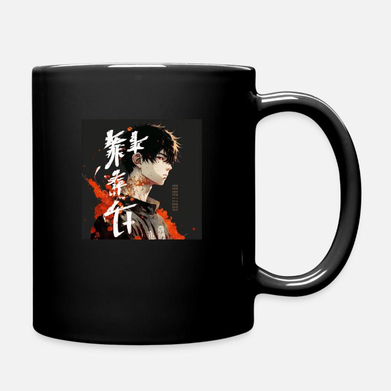 Animeguy Graffiti Style - Tasse einfarbig - Schwarz